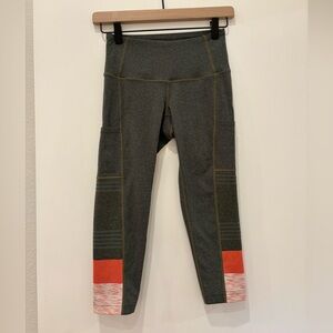 prAna XS cropped pocket leggings perfect condition Pilates yoga workout